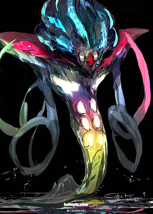 Malamar, 精灵宝可梦, 口袋妖怪, 厚涂, Mega Evolution