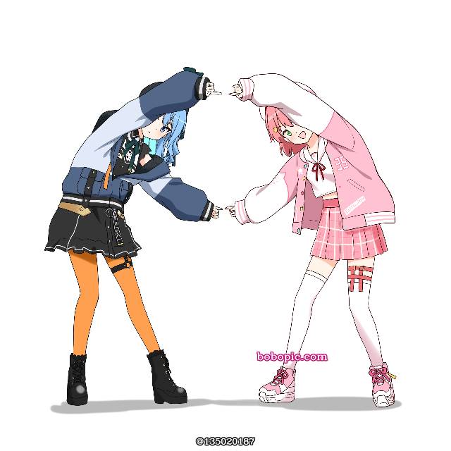 Hololive, Suisei Hoshimachi, 樱巫女, 虚拟主播, fusion