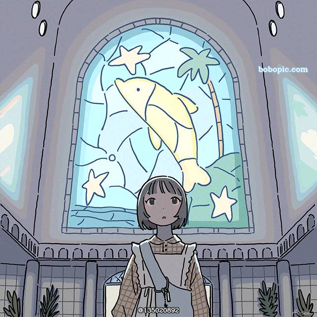 原创, 女孩子, 风景