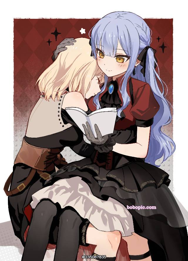 yuri, Uika Misumi, Sakiko Togawa, Uika/Sakiko
