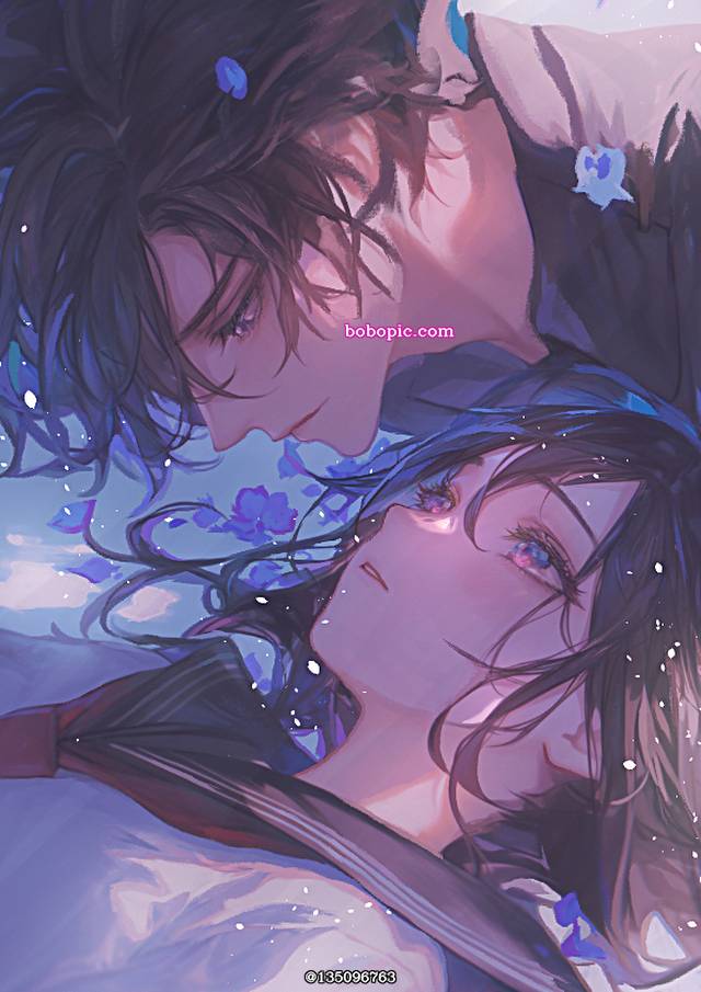 原创, purple, love, 插画