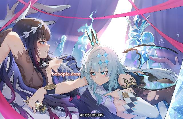 刻律德菈,崩坏:星穹铁道,海瑟音,百合图片