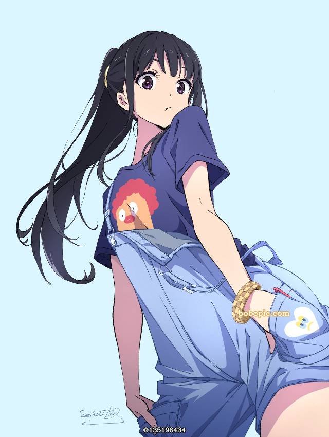 莉可丽丝, 井之上泷奈, overalls, Lycoris Recoil 1000收藏