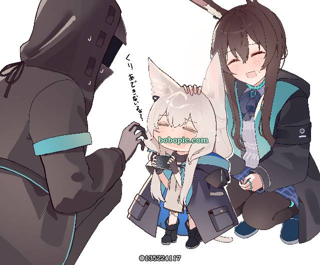 明日方舟, 迷迭香（明日方舟）, 阿米娅（明日方舟）, 博士(明日方舟)