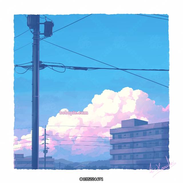 原创, sky, 蓝天