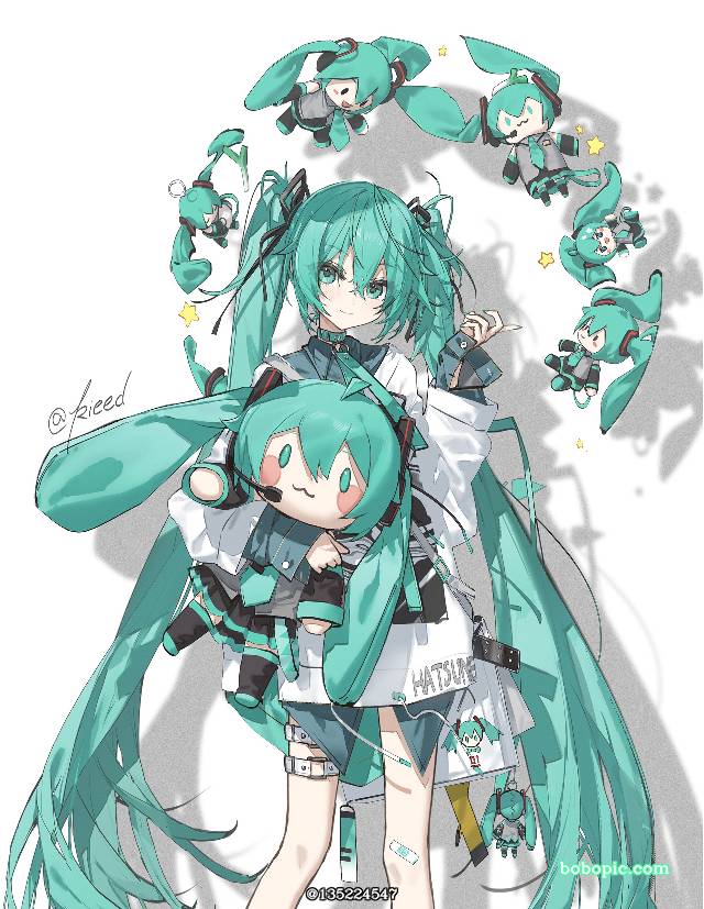 初音未来, 女孩子, VOCALOID 1000收藏