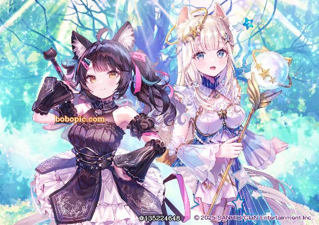 商业绘图, sanrio, 虚拟主播, 女孩子