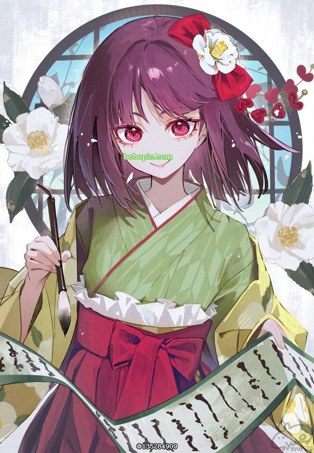 东方Project, 东方, Hieda no Akyuu, Akyuu, wearing a kimono, 和服