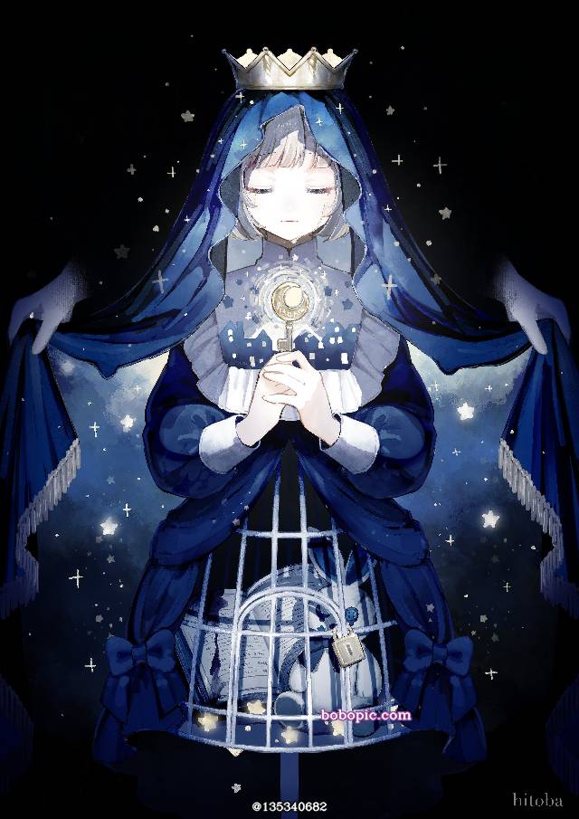 蓝, torso, star, 钥匙, crown, 原创