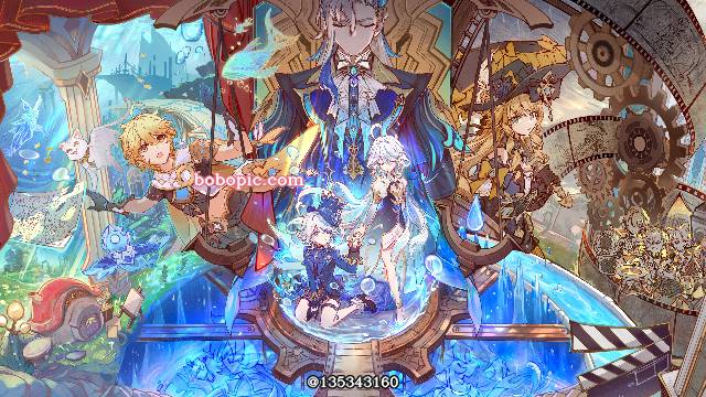 Genshin Impact, 枫丹（原神）, Aether (Genshin Impact), 芙宁娜（原神）, 芙卡洛斯, 那维莱特, 娜维娅
