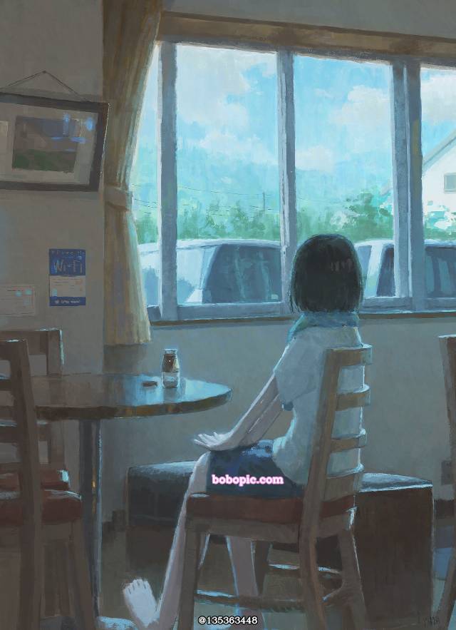 原创, 女孩子, 风景, background, 澡堂, 写实, mountain