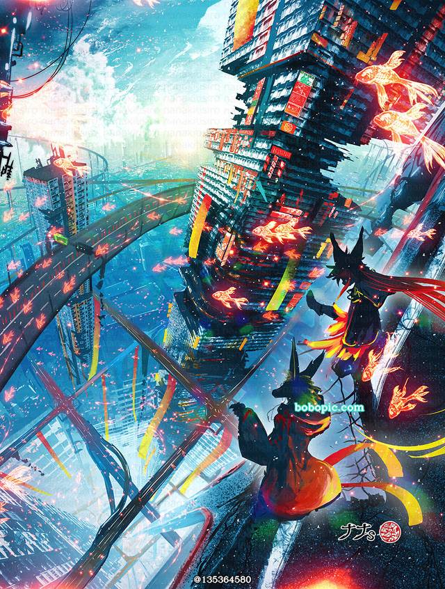 原创, 风景, background, 奇幻, road, fantasy