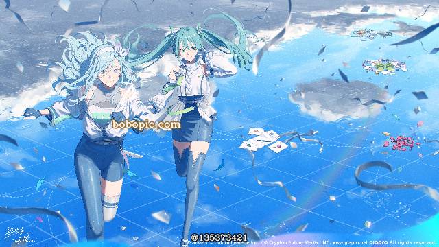 世界计划, 世界计划, 初音未来, 商业绘图