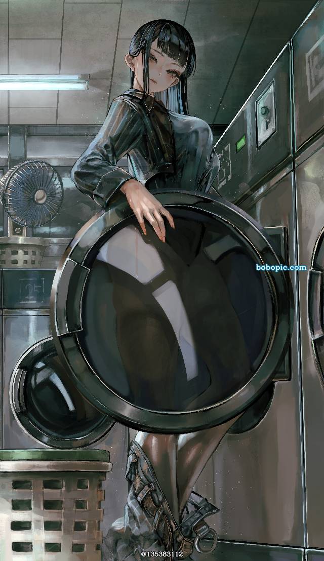 原创, 黑发, 大腿, 关键部位遮挡, tricky composition, 真空, 裸下半身, sheer, 裤袜, large breasts