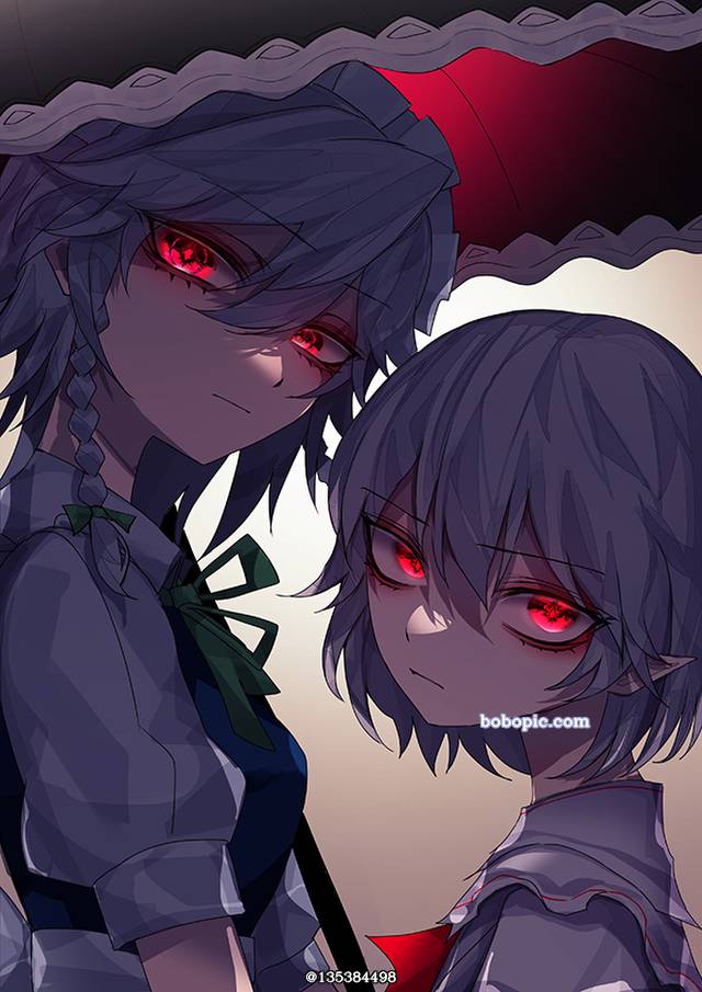 东方, 东方Project, 蕾米莉亚·斯卡蕾特, sakuya izayoi