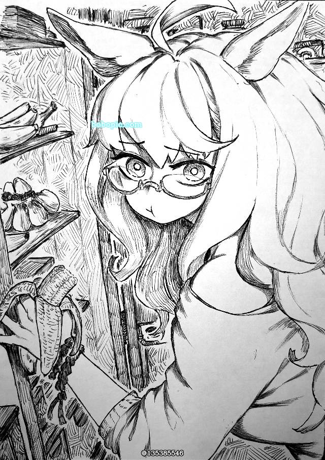 手绘, 赛马娘Pretty Derby, 琵琶晨光（赛马娘）, 食物