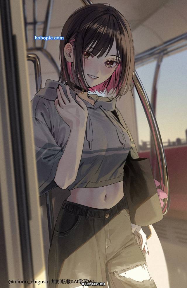 原创, 女孩子, Ren Shirayuki, Shino and Ren, 肚脐