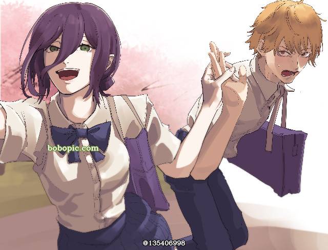 Denji × Reze, Reze, denji, Chainsaw Man