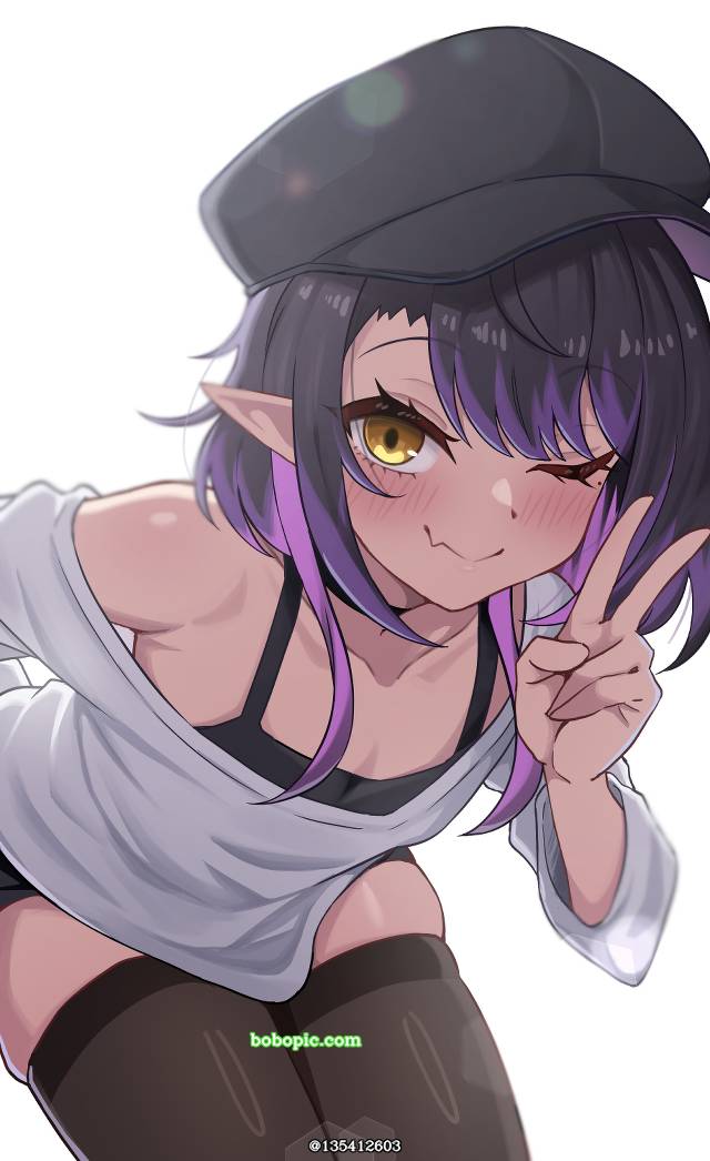 original, 伪娘, 露肩, 平胸, 女性化, 睾丸, female clothing, crossdresser, 丫头片子, 大腿