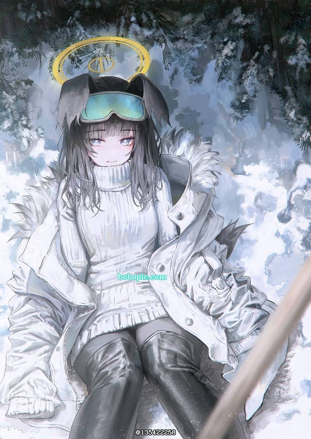 碧蓝档案, 兽耳, 长筒靴, 黑丝袜, Nekozuka Hibiki