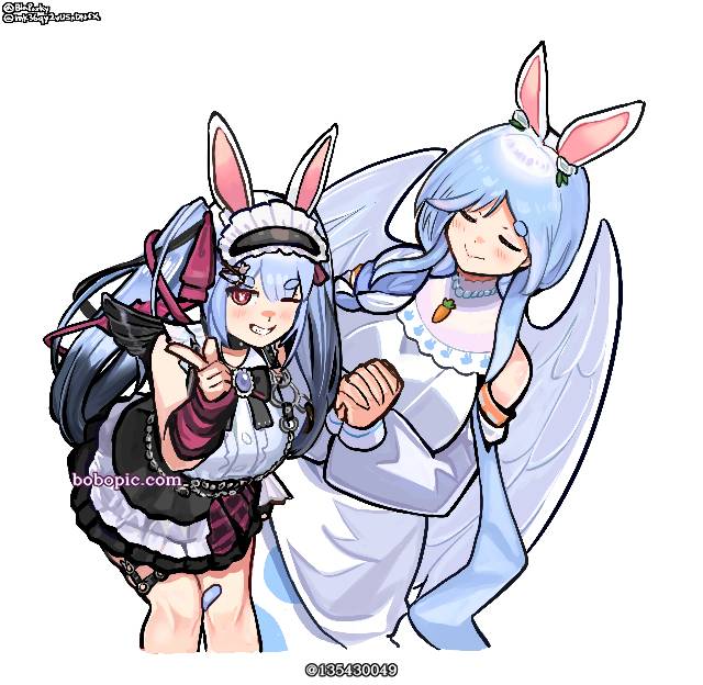 虚拟主播, Hololive, Usada Pekora, Pekora Usada fanart, 佩克拉妈妈