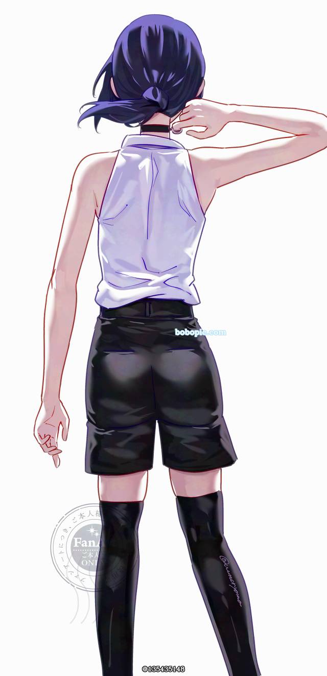 Reze, Chainsaw Man, 背影, 臀部