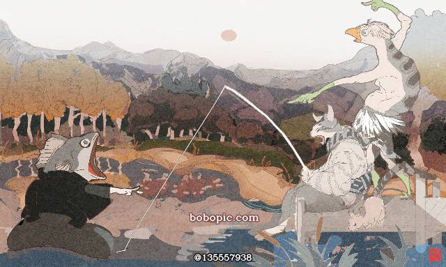 原创, 奇幻, youkai, 拟人化, 和风, 动物, cat, Japanese style fantasy
