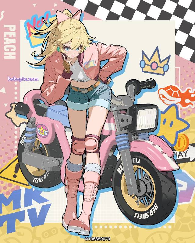 桃花公主, 黛西公主, 萝赛塔, Pauline, Mario Kart, 超级马里奥, Rosalina, midriff