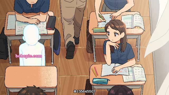 原创, 原创, 插画, 女孩子, 女高中生