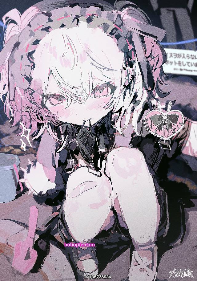 原创, 女孩子, 白发