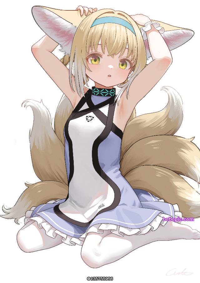 铃兰（明日方舟）, lily of the valley, 腋下, 明日方舟, Arknights, 女孩子