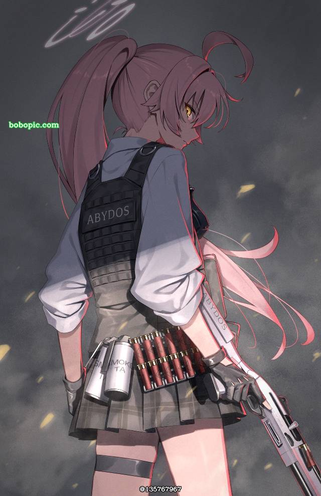 碧蓝档案, Takanashi Hoshino (Armed), Takanashi Hoshino, 粉色头发