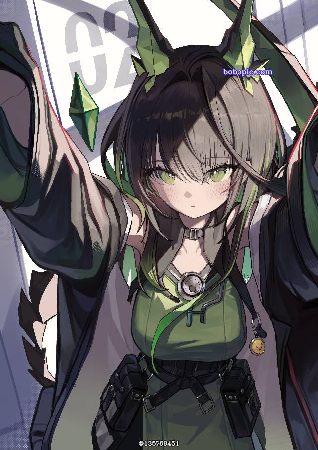 明日方舟, Arknights, green eyes
