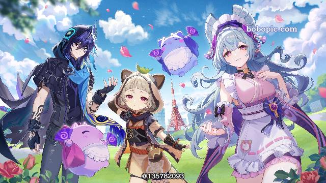 Genshin Impact, Sayu, 欧洛伦, 商业绘图