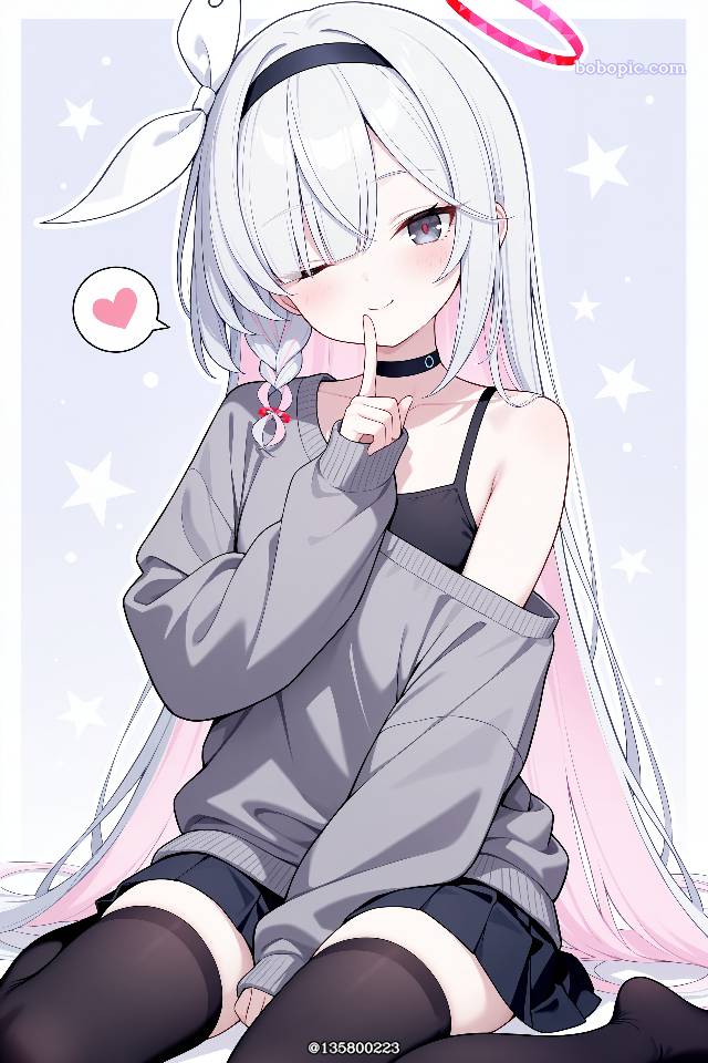 Plana, Plana (Blue Archive), 女孩子, AI 画作, 碧蓝档案