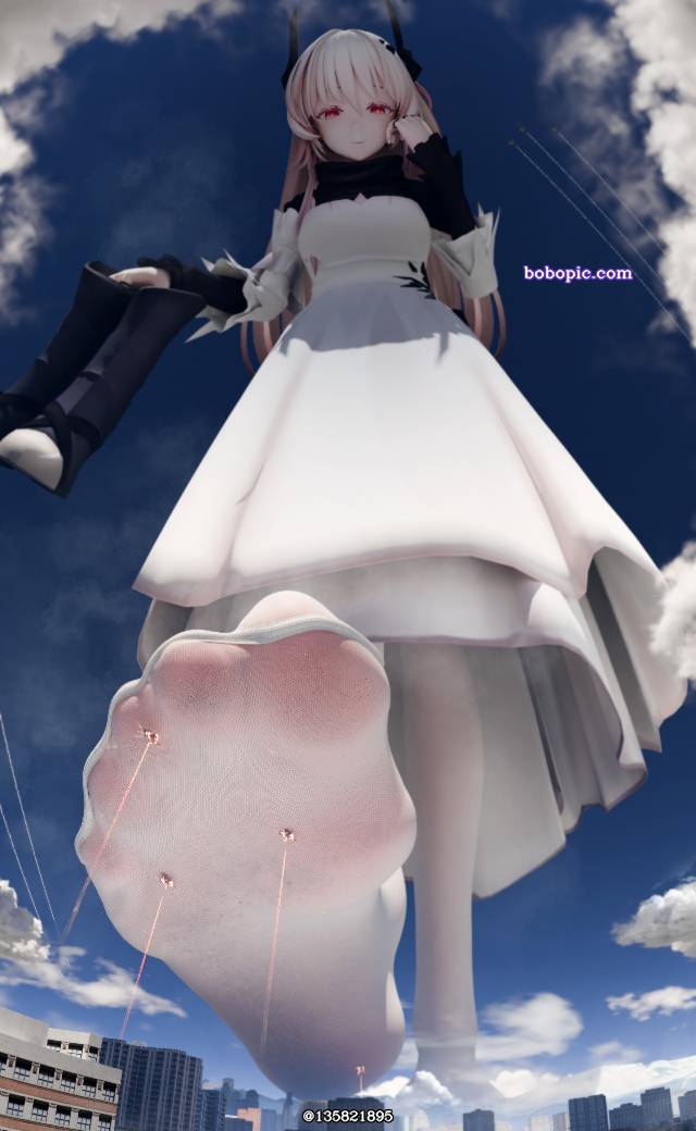 巨大化妹子, 脚底, 明日方舟
