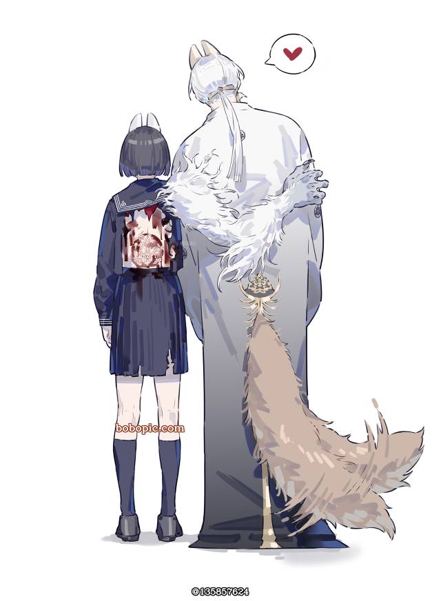 背影
