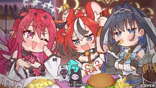 Hololive, Hakos Baelz, Ouro Kronii, 虚拟主播, Virtual YouTuber 1000+ bookmarks