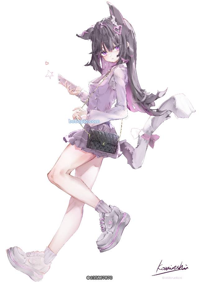 插画, 原创, 女孩子, 可爱