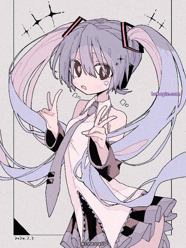 双马尾, 初音未来