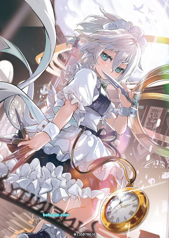 女孩子, 东方, sakuya izayoi