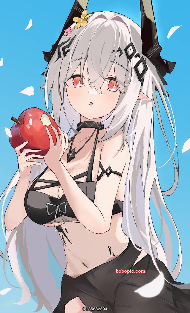 明日方舟,泥岩,银发图片