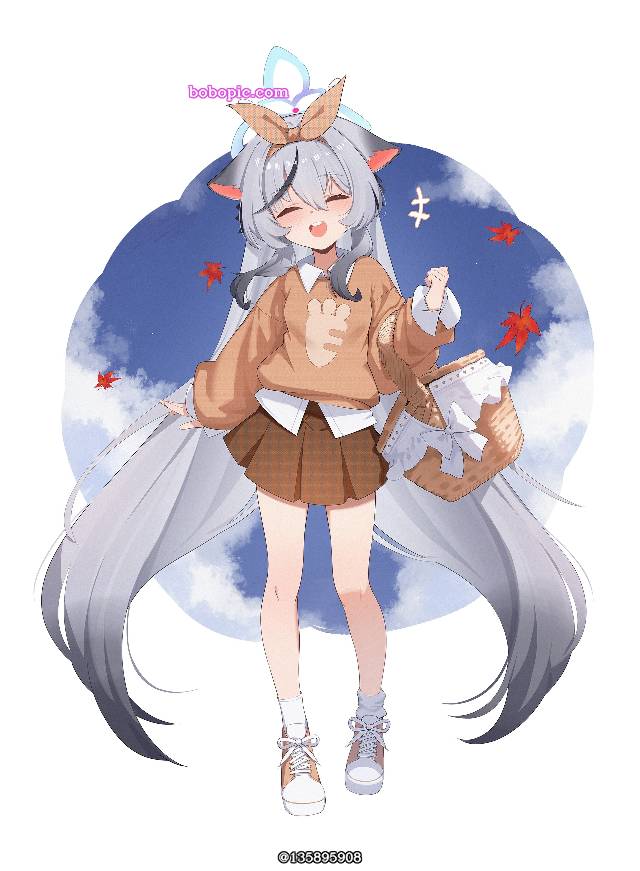 碧蓝档案, Sunohara Kokona, autumn, 女孩子, 萝莉