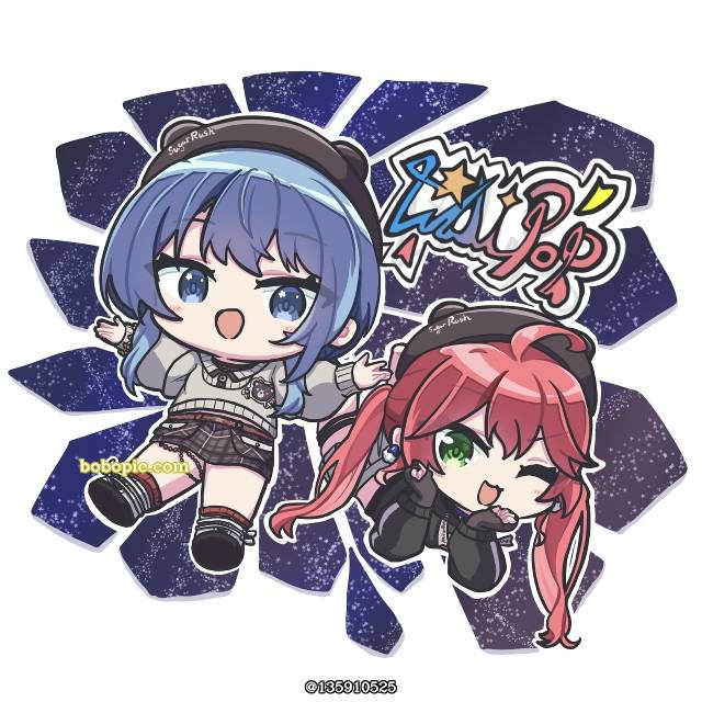 Hololive, Hoshimachi Suisei fanart, 樱巫女, Suisei Hoshimachi, Virtual Youtuber 100+ bookmarks
