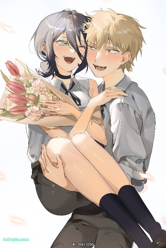 denji, Denji × Reze, Reze, Chainsaw Man, 电锯人100收藏