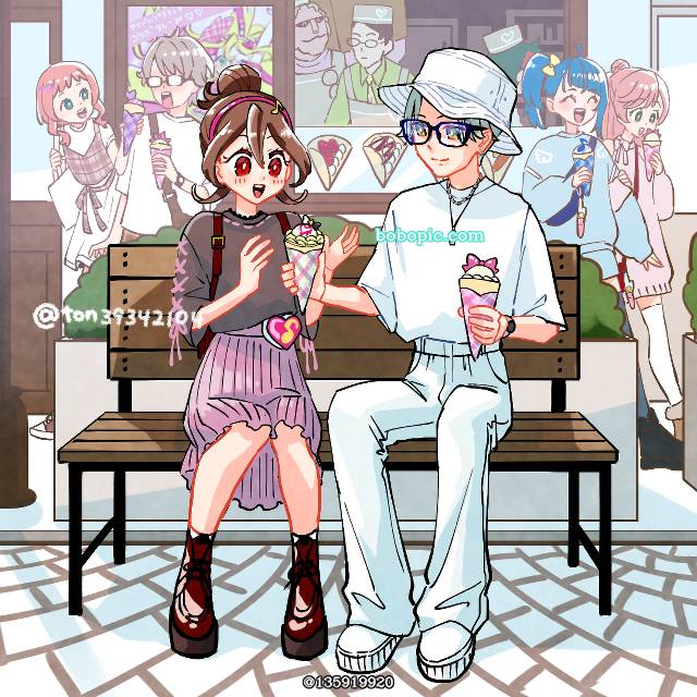 光之美少女, Wonderful光之美少女！, Spreading Sky! PreCure, Satoru/Iroha, Sora/Mashiro, PreCure 100+ bookmarks
