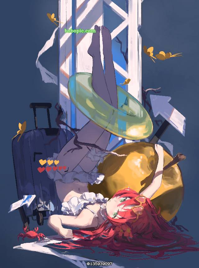 女孩子, doujin, Arknights, Myrtle (Arknights), 明日方舟