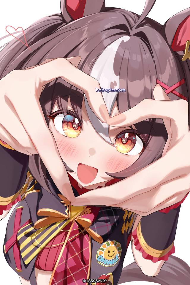 Gran Alegria (Uma Musume), 赛马娘Pretty Derby, 双手比心