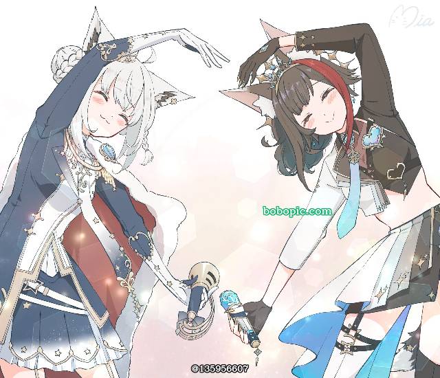 白上吹雪, 大神澪, Hololive, Virtual Youtuber 100+ bookmarks