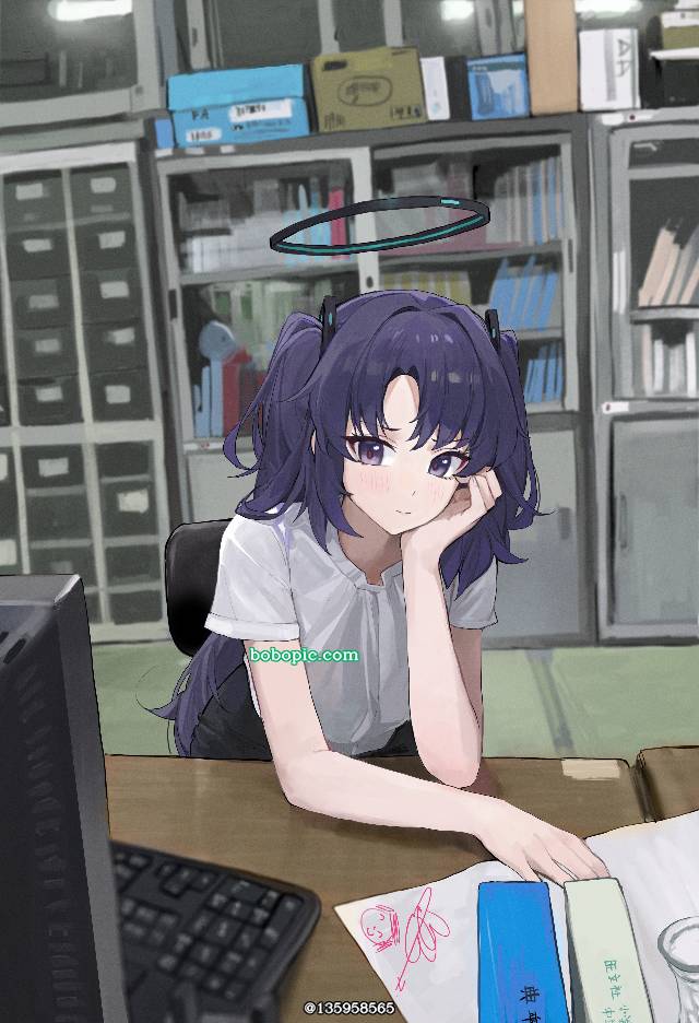 女孩子, 碧蓝档案, Blue Archive, Hayase Yuuka